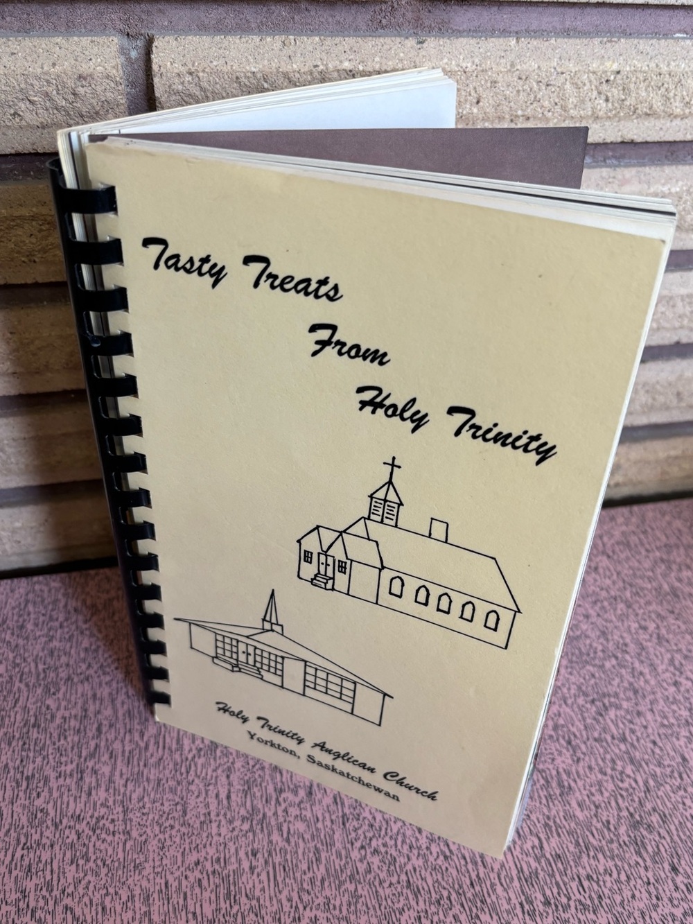80's "Tasty Treats from Holy Trinity" Cookbook - 1989 - Yorkton, Sask